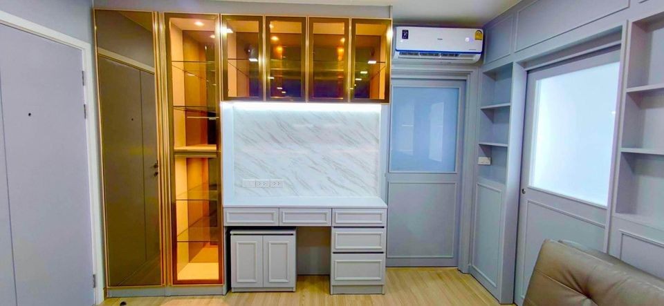 Condo for rent, Plum Condo Phaholyothin 89, beautiful room, super bang, fully furnished Let me tell you that it's very beautiful.