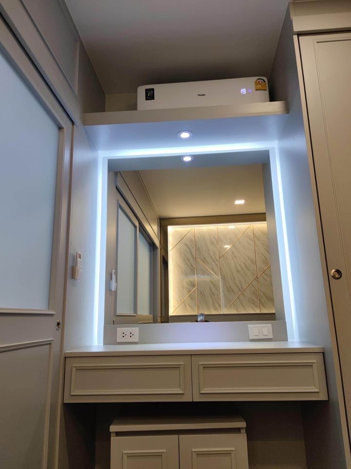 Condo for rent, Plum Condo Phaholyothin 89, beautiful room, super bang, fully furnished Let me tell you that it's very beautiful.