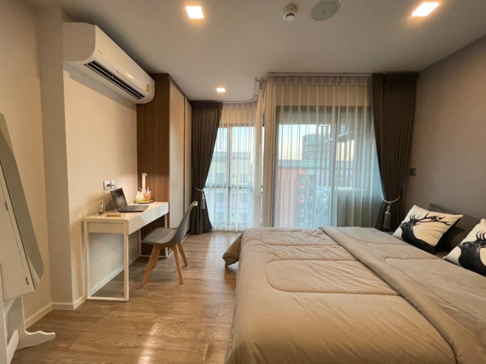 Condo for rent, Cave Town Space, 6th floor, outside view, beautiful room, fully furnished, very livable, I can say that it's great.