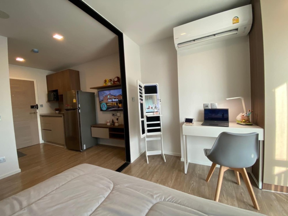 Condo for rent, Cave Town Space, 6th floor, outside view, beautiful room, fully furnished, very livable, I can say that it's great.