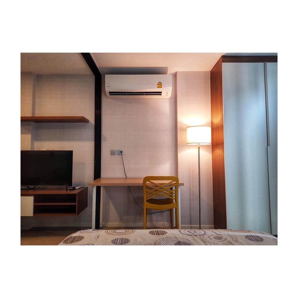 For rent sell, Atmoz Ladprao 71 condo, fully furnished room open air Comes with fully furnished, book now