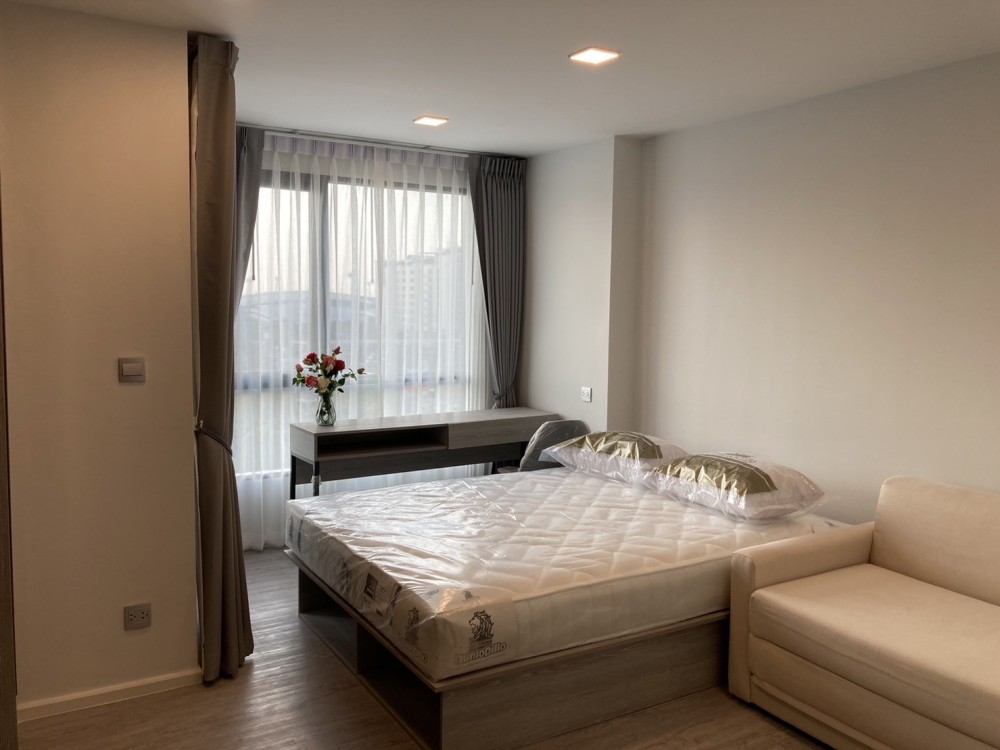 Condo for rent KAVE AVA, corner room, 8th floor, beautiful room, fully furnished, ready to move in, book now, don't wait.