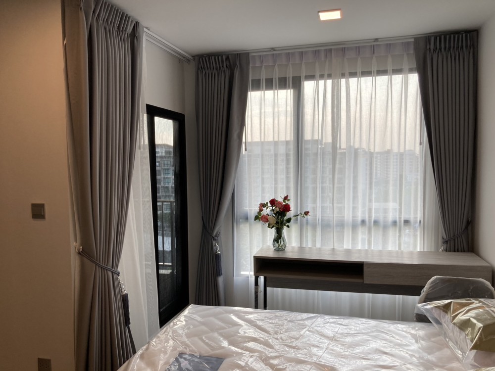 Condo for rent KAVE AVA, corner room, 8th floor, beautiful room, fully furnished, ready to move in, book now, don't wait.