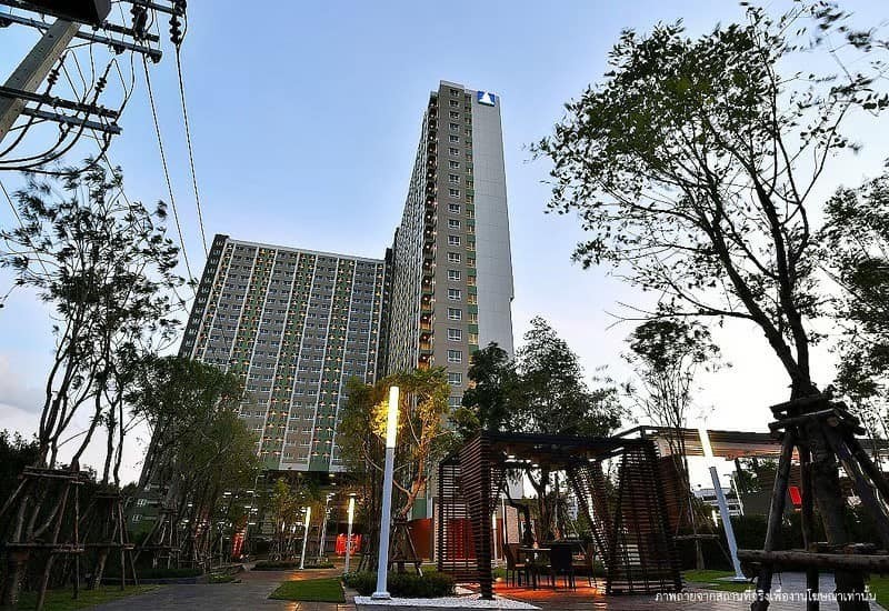 Condo for rent, Lumpini Park Rama 9 - Ratchada, city view room, fully furnished, hurry to book before you miss it.