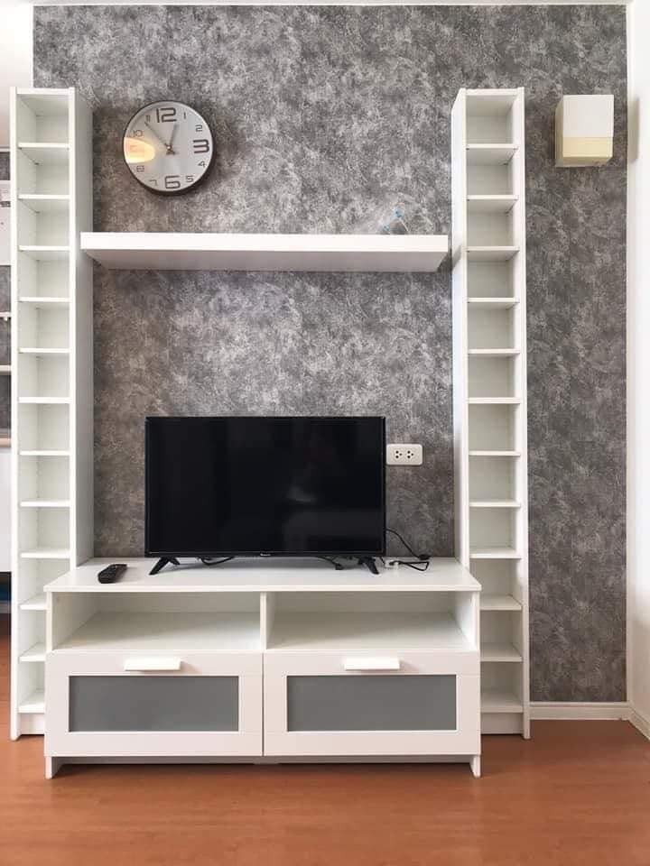 Condo for rent, Lumpini Township Rangsit Klong1, beautiful room with washing machine. Tell me that it's very nice to live in. Book now.