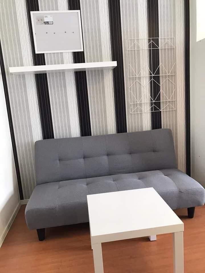 Condo for rent, Lumpini Township Rangsit Klong1, beautiful room with washing machine. Tell me that it's very nice to live in. Book now.