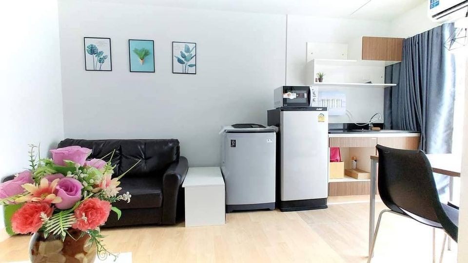 ให้เช่า คอนโด smart condo พระราม 2 ห้องน่าอยู่ สไตล์เรียบง่าย เป็นสัดส่วน ขนาดกำลังดี รีบจับจองเลย