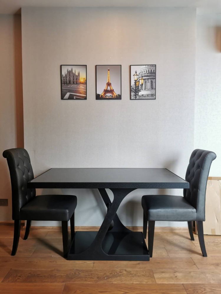 Condo for rent, Q Chidlom-Phetchaburi, high floor, high view, beautiful room, fully furnished, don't miss it, book now.