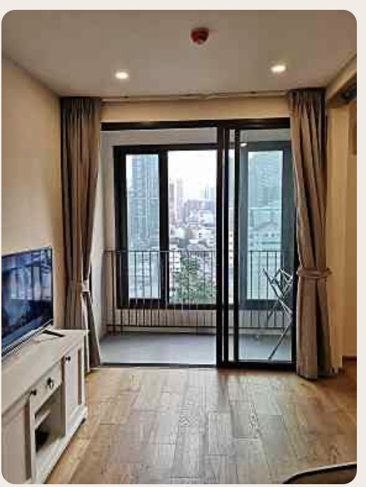 Condo for rent, Q Chidlom-Phetchaburi, beautiful room, fully furnished, complete electrical appliances, convenient to travel, book now.