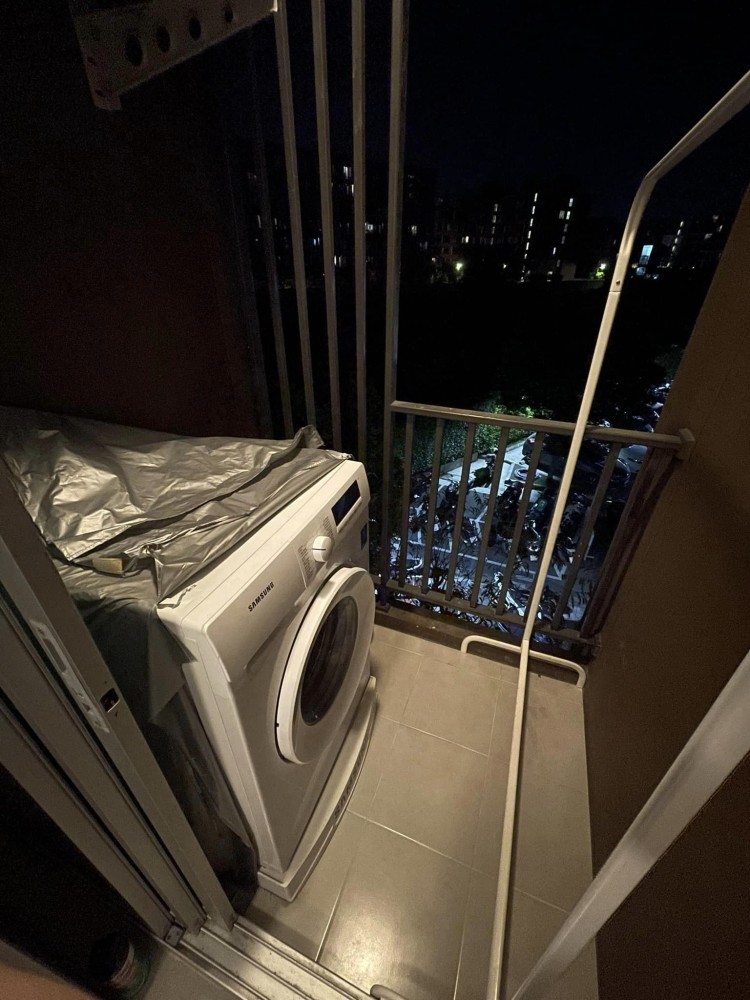 Condo for rent, D Condo Campus Dome, Rangsit Phase 3, beautifully decorated room, partitioned It's very nice to live
