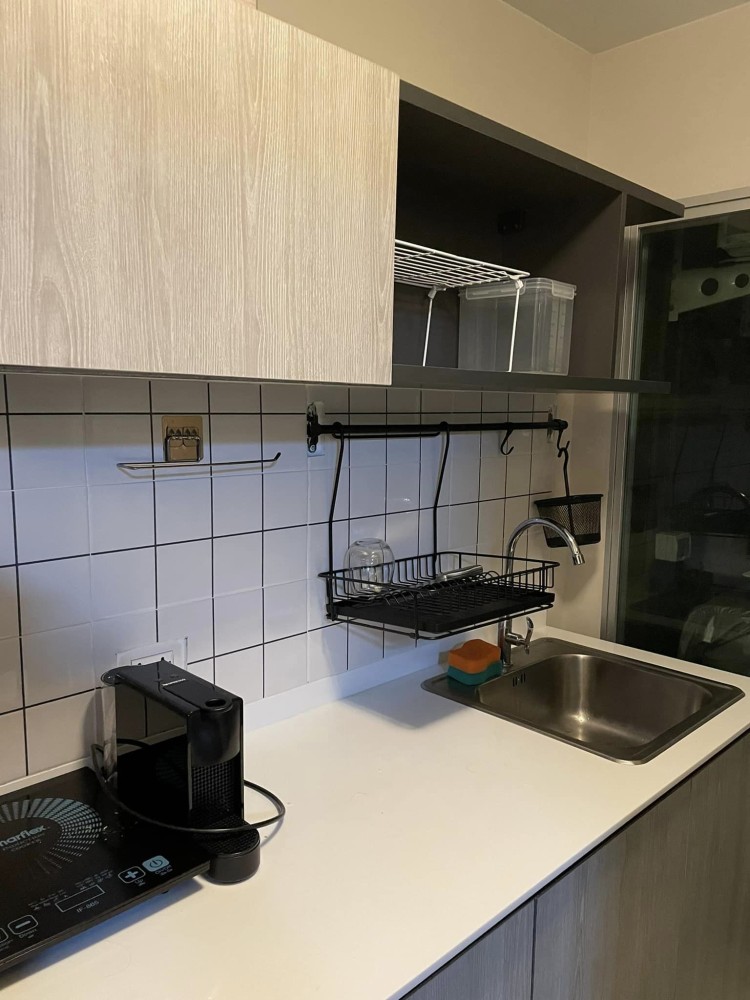 Condo for rent, D Condo Campus Dome, Rangsit Phase 3, beautifully decorated room, partitioned It's very nice to live