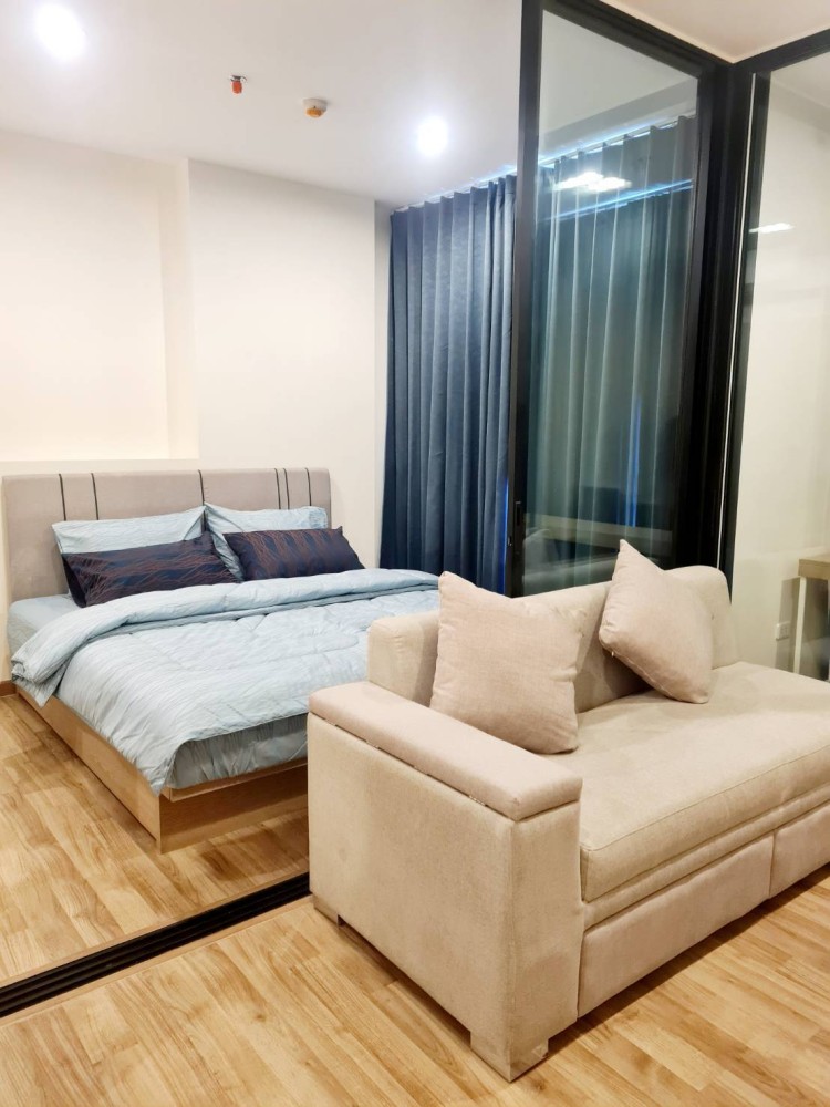 Condo for rent, Niche Mono, Charoennakorn, east, the most beautiful view of the Chao Phraya River curve. have privacy