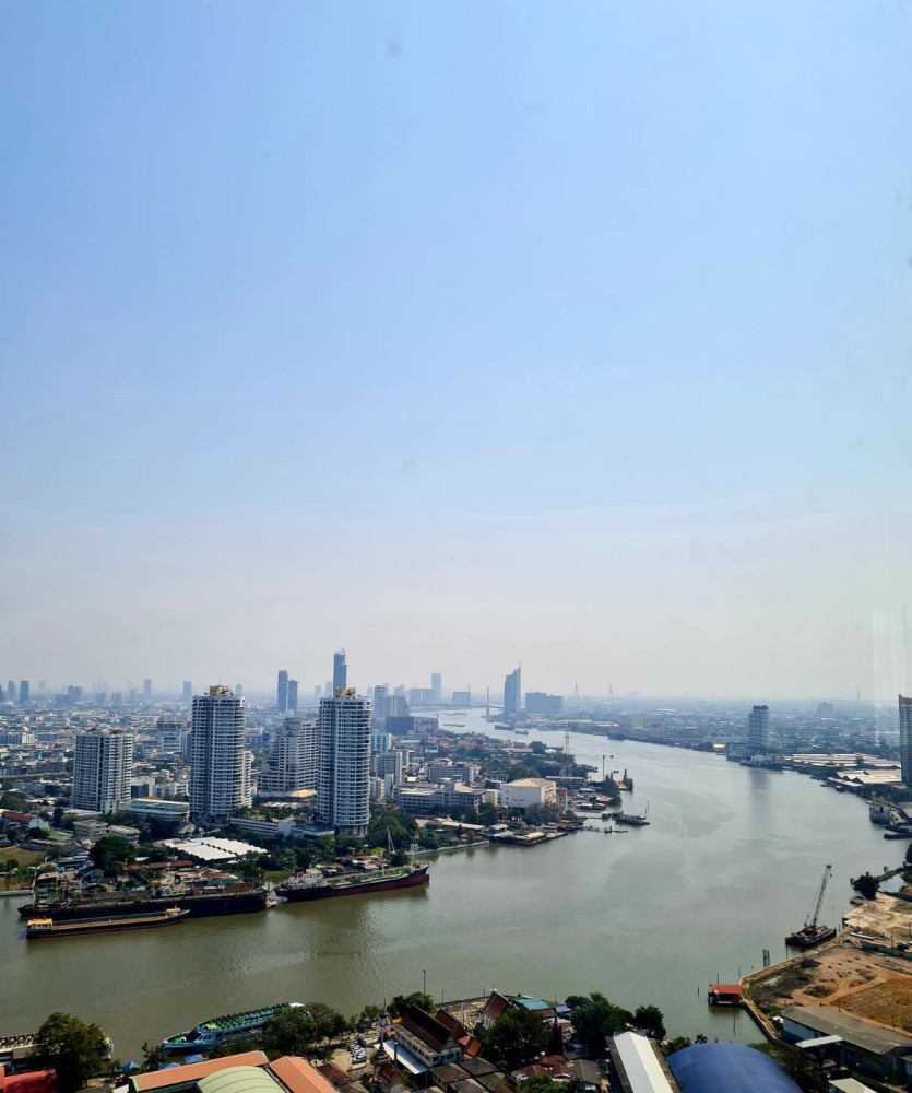Condo for rent, Niche Mono, Charoennakorn, east, the most beautiful view of the Chao Phraya River curve. have privacy