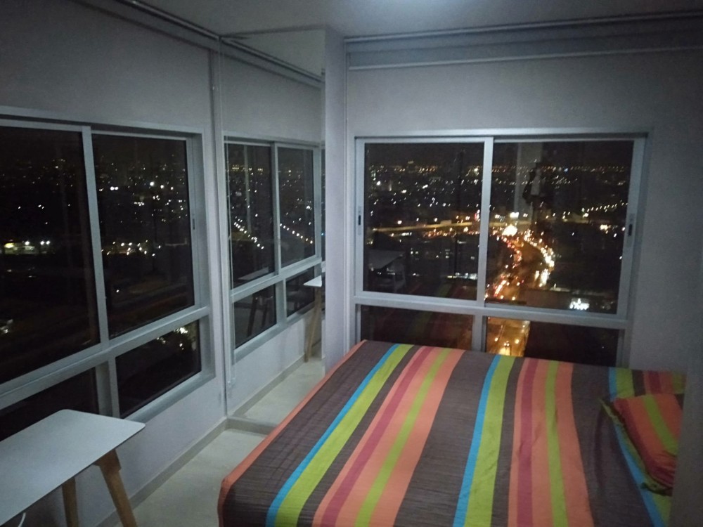 Condo for rent, Niche ID Pak Kret Station, corner room, very beautiful view, don't wait, book now!!