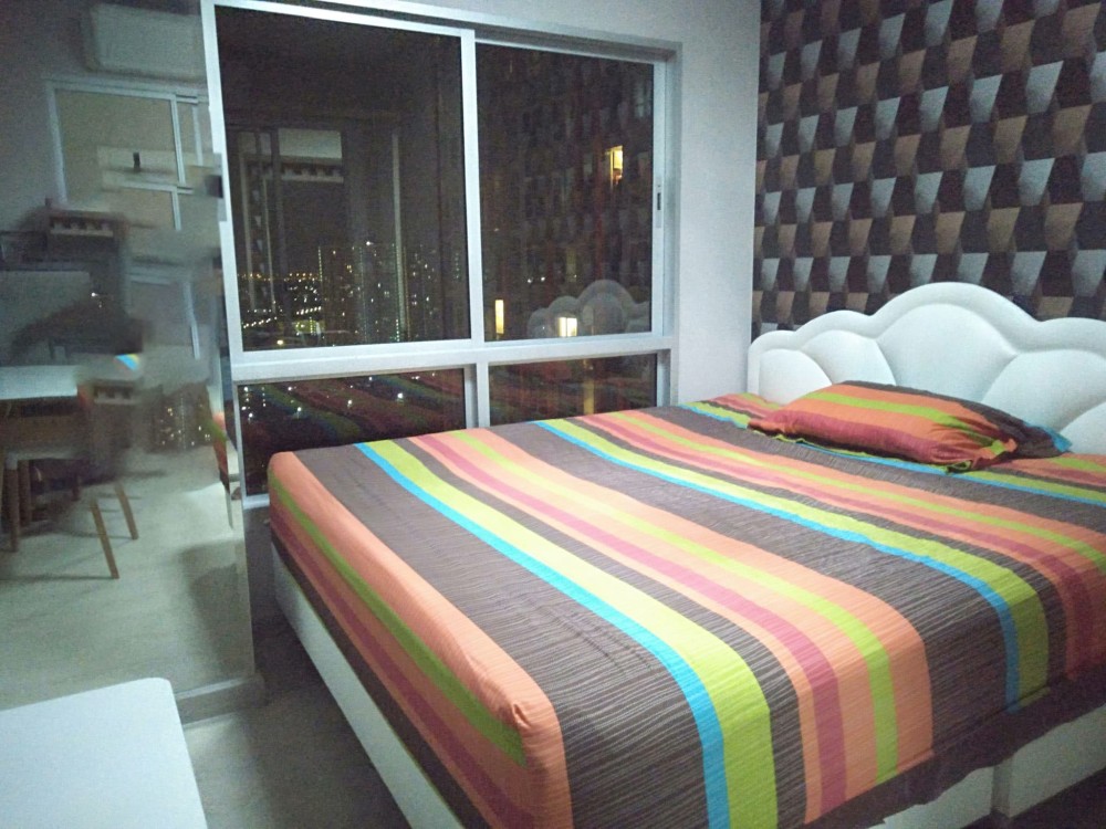 Condo for rent, Niche ID Pak Kret Station, corner room, very beautiful view, don't wait, book now!!