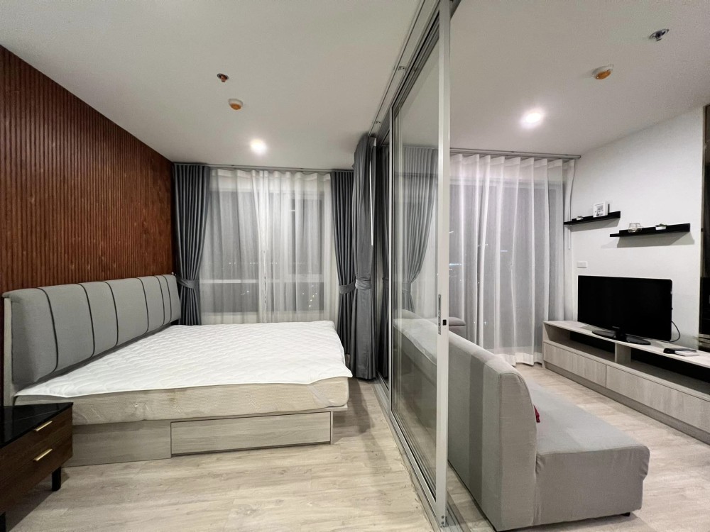 Condo for rent,sale Niche Mono Chaengwattana, decorated in modern style. Ready to move in. Book now. Hurry up.