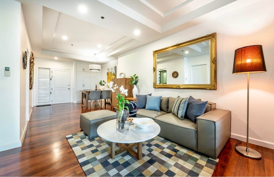 Condo for rent Baan Chao Phraya large balcony well decorated Fully furnished, hurry up!!