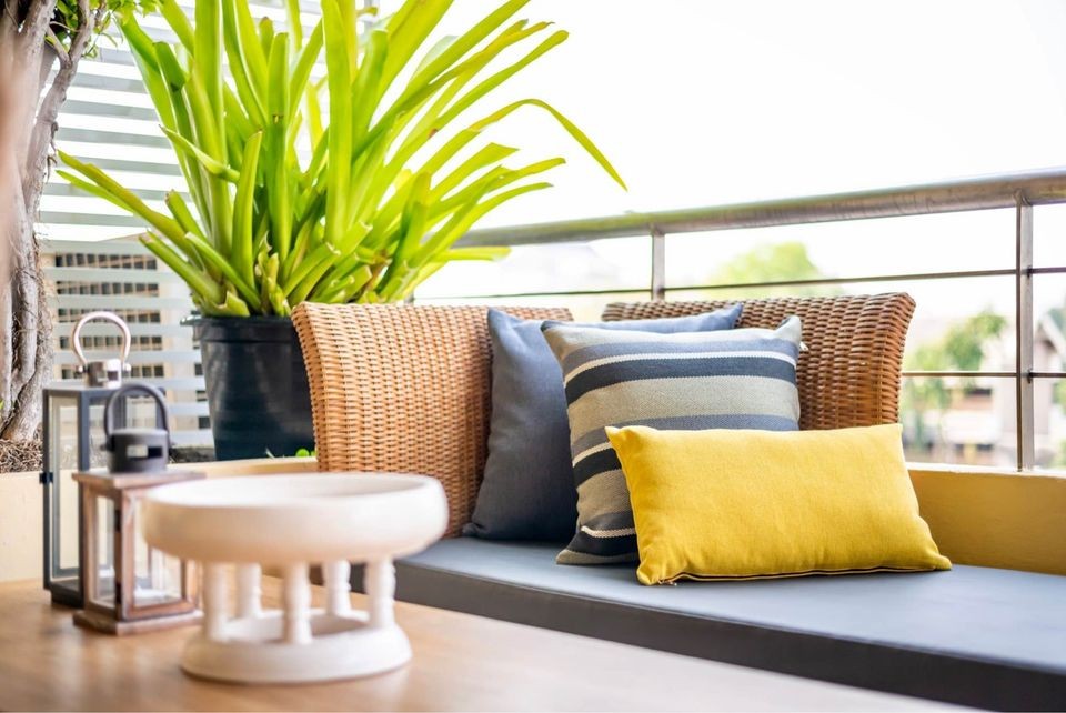 Condo for rent Baan Chao Phraya large balcony well decorated Fully furnished, hurry up!!
