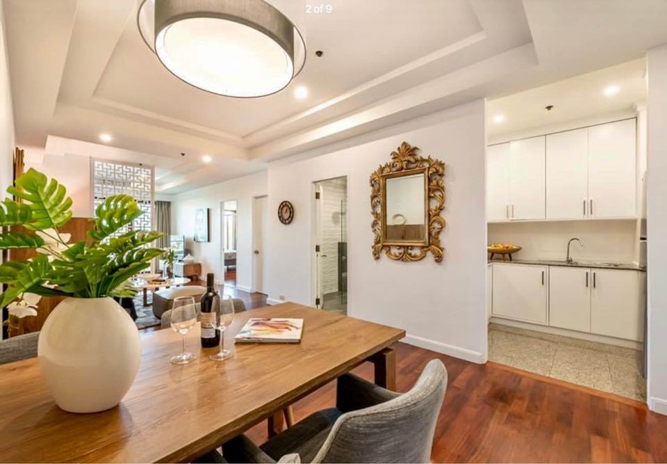 Condo for rent Baan Chao Phraya large balcony well decorated Fully furnished, hurry up!!