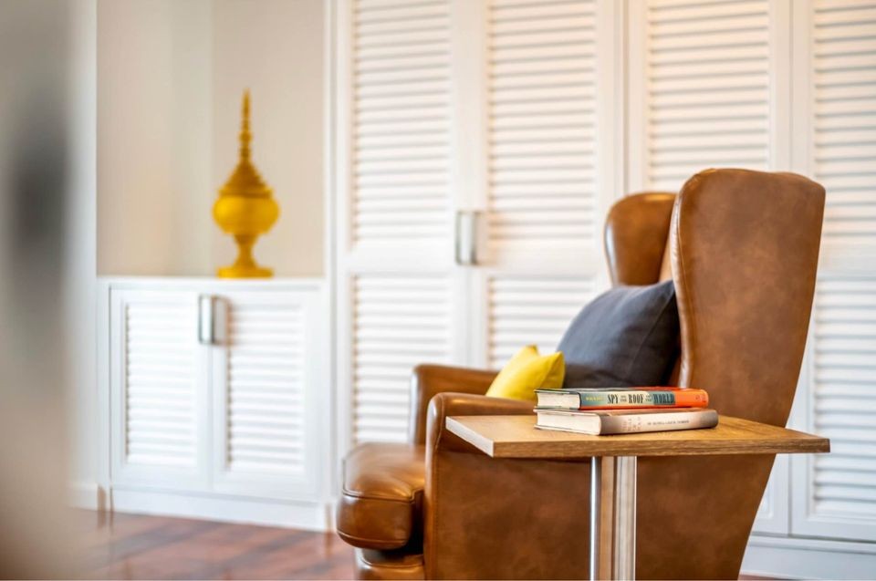 Condo for rent Baan Chao Phraya large balcony well decorated Fully furnished, hurry up!!