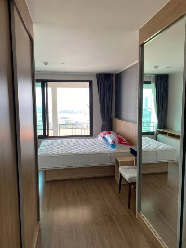 Condo for rent, U Delight Residence Riverfront Rama 3, high floor, Chao Phraya River view, south side