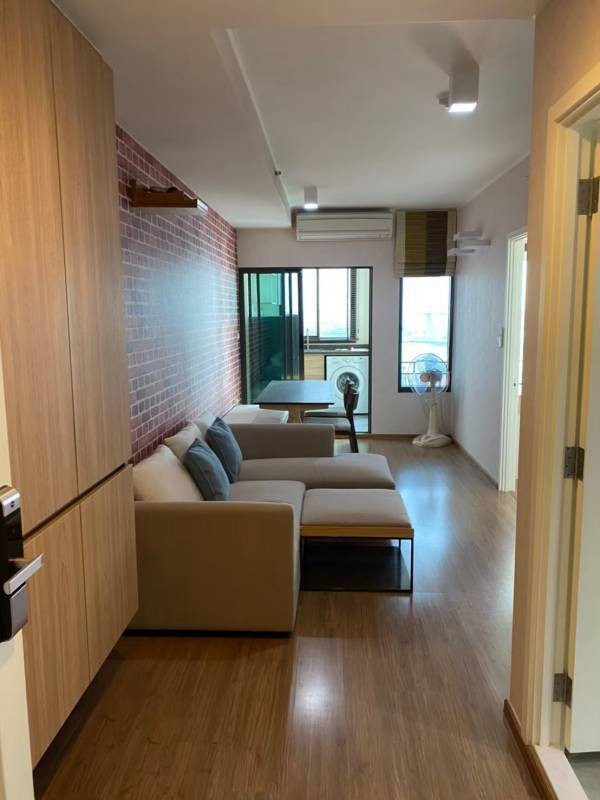 Condo for rent, U Delight Residence Riverfront Rama 3, high floor, Chao Phraya River view, south side