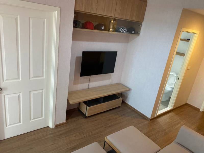 Condo for rent, U Delight Residence Riverfront Rama 3, high floor, Chao Phraya River view, south side