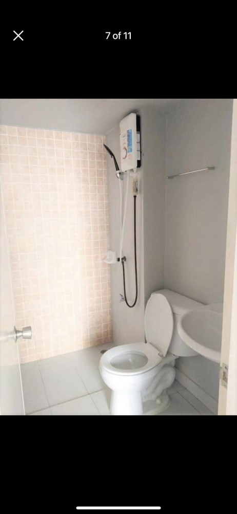 Condo for rent, Lumpini Township Rangsit Klong 1, 3rd floor, fully furnished room, ready to move in, book now, don't miss it.