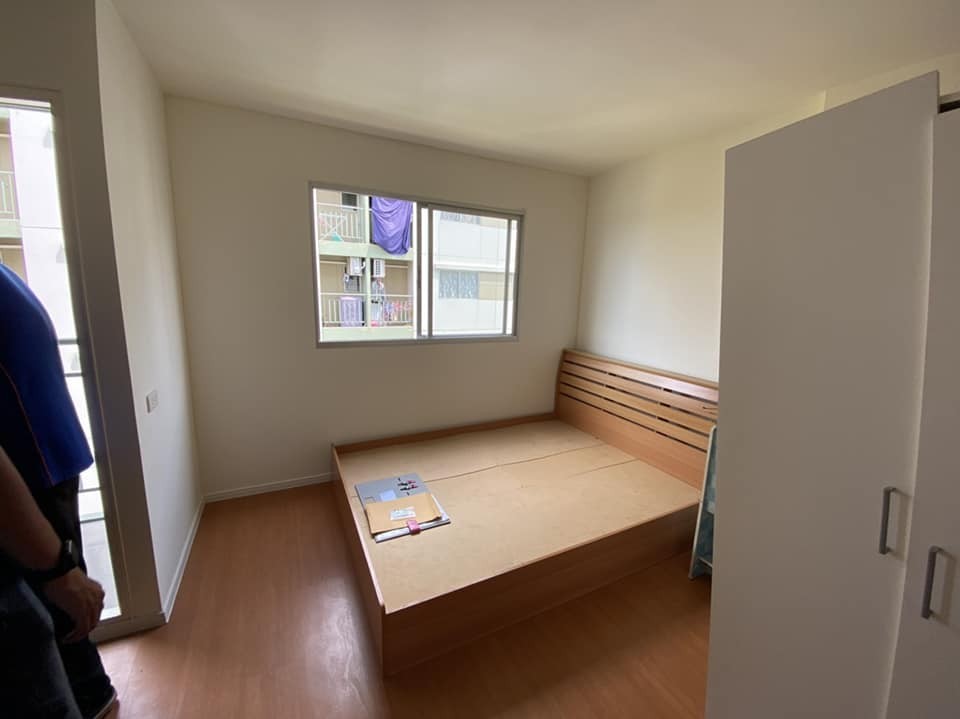 Condo for rent, Lumpini Township Rangsit Klong 1, Building E3, 6th floor, fully furnished. It comes with a great price.