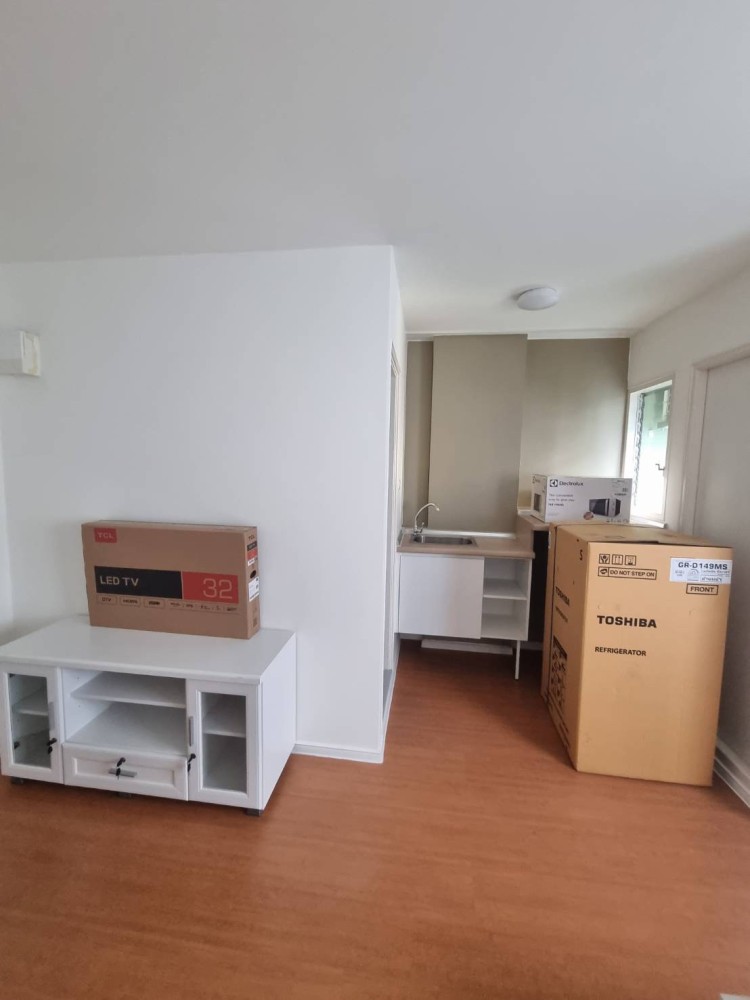 Condo for rent, Lumpini Township Rangsit Klong 1, beautiful room, fully furnished, convenient transportation, hurry to book