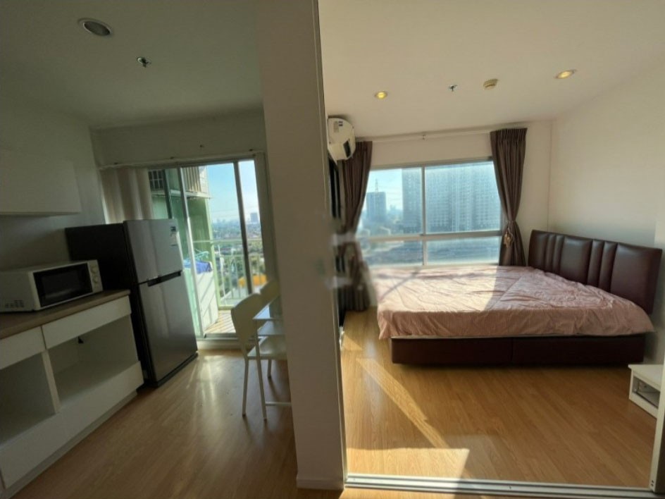 Condo for rent, Lumpini Place Srinakarin-Huamark Station, beautiful room, fully furnished, ready to move in, hurry to book!!