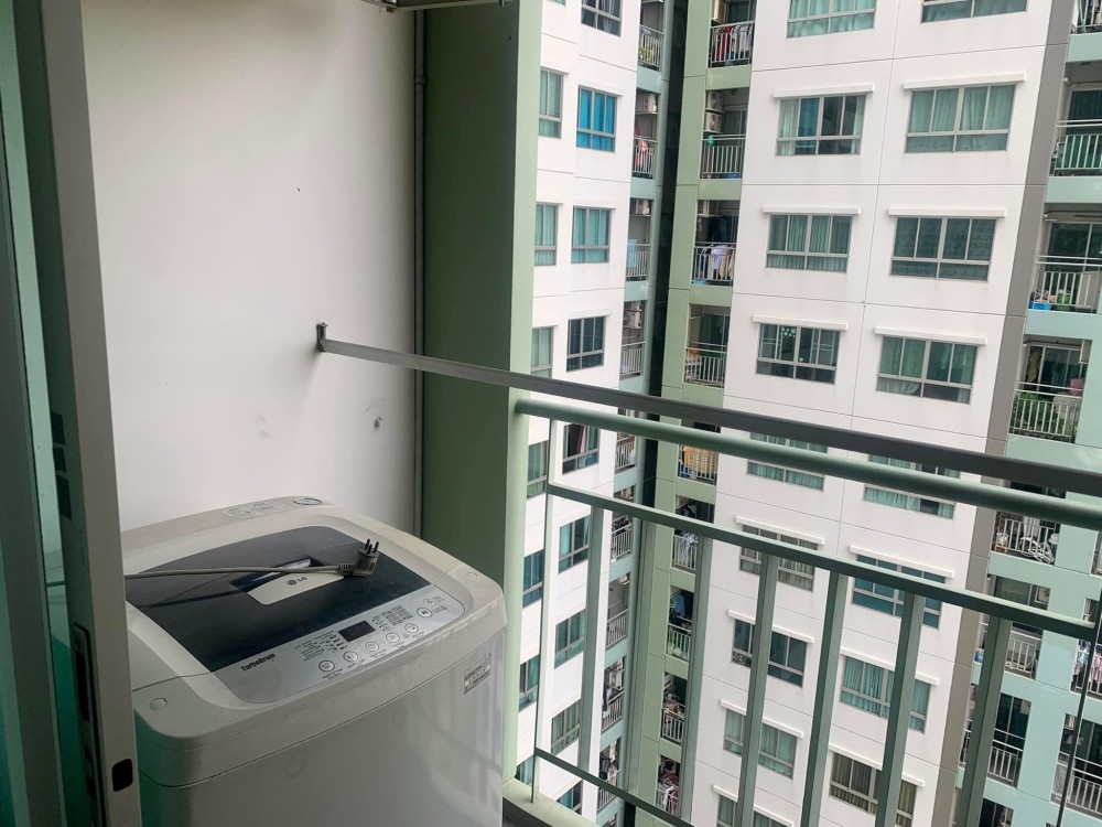 Condo for rent, Lumpini Mega City Bangna, high floor, high view, fully furnished, complete electrical appliances. can't miss it