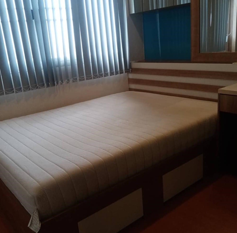 Condo for rent, Lumpini Mega City Bangna, high floor, fully furnished and ready to move in. Don't wait.