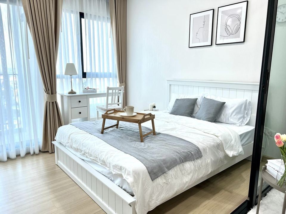 Condo for rent Supalai Loft Prajadhipok-Wongwian Yai Minimal style room, clean, high floor, very inviting, book now. images