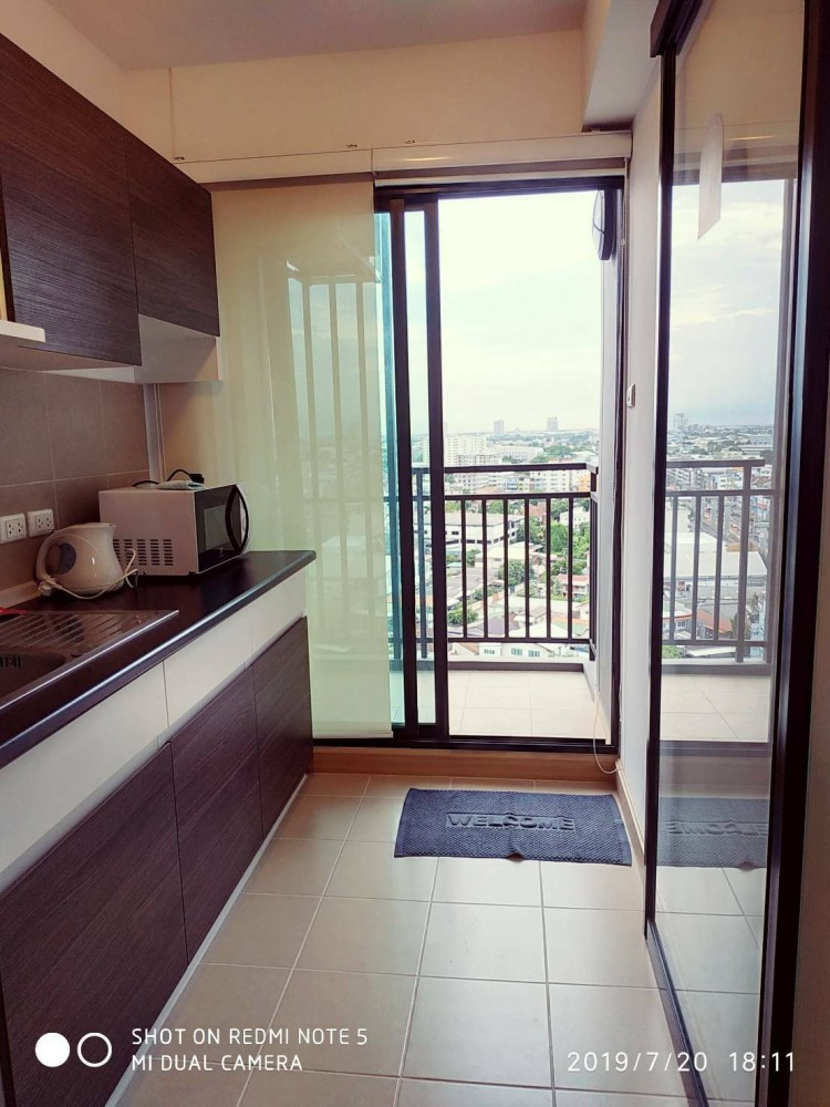 Condo for rent, Supalai Loft, Khae Rai Station, high floor, fully furnished, ready to move in, can't miss it