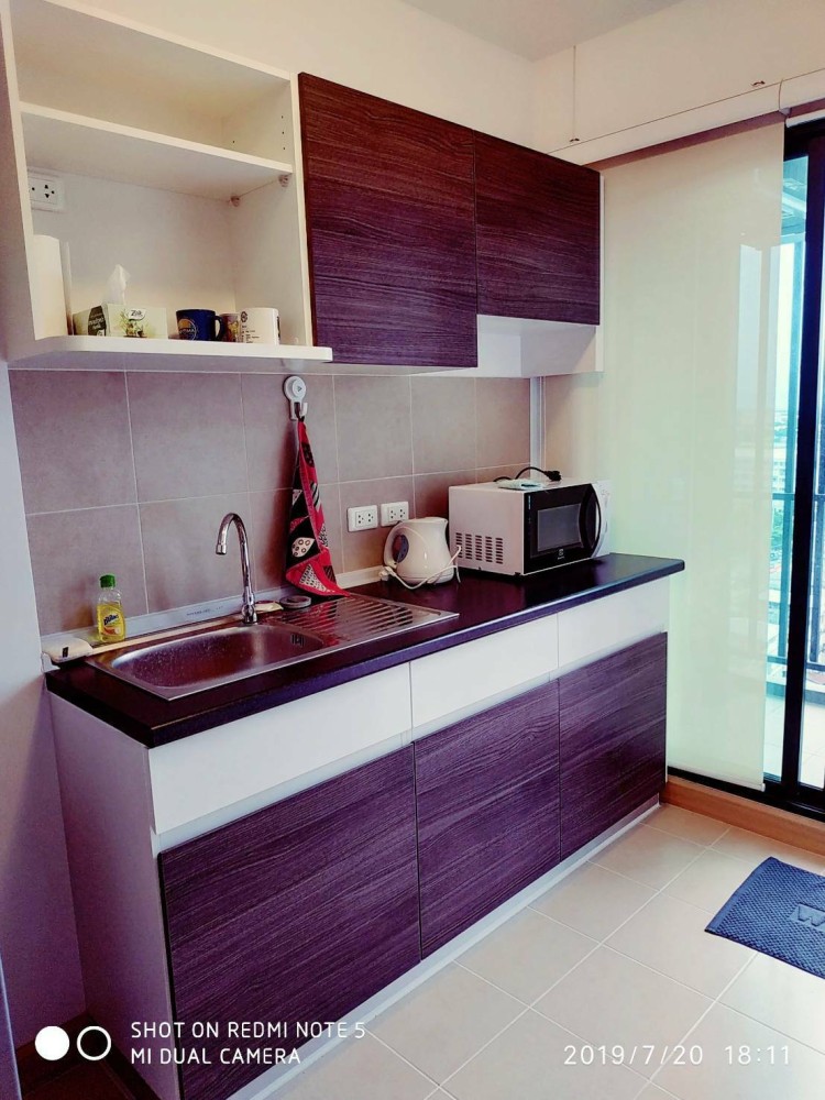 Condo for rent, Supalai Loft, Khae Rai Station, high floor, fully furnished, ready to move in, can't miss it