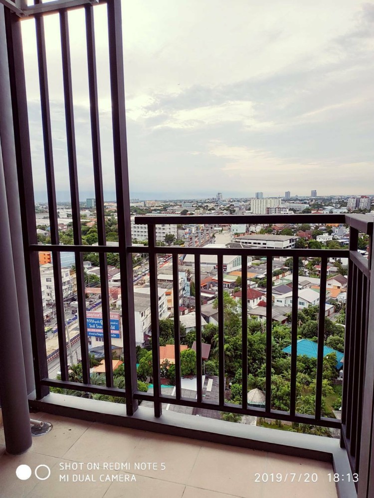 Condo for rent, Supalai Loft, Khae Rai Station, high floor, fully furnished, ready to move in, can't miss it