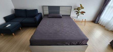 Condo for rent, Supalai Veranda Ramkhamhaeng, beautiful room, fully furnished, good location, convenient transportation, ready to move in, book now!