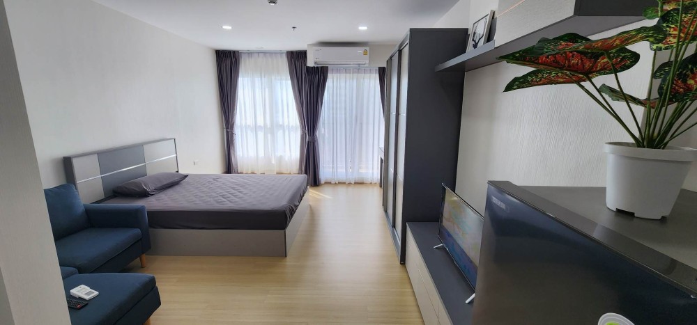 Condo for rent, Supalai Veranda Ramkhamhaeng, beautiful room, fully furnished, good location, convenient transportation, ready to move in, book now!