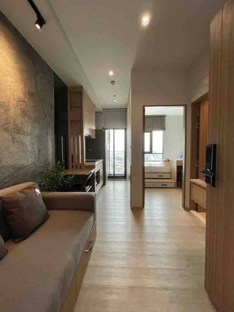 Condo for rent, Altitude Unicorn Sathorn - Thapra, high floor, beautiful room, new, everything, complete electrical appliances.