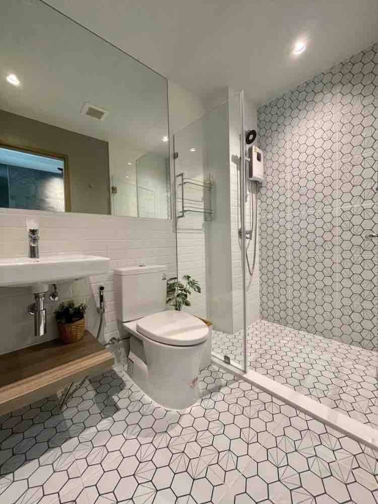 Condo for rent, Altitude Unicorn Sathorn - Thapra, high floor, beautiful room, new, everything, complete electrical appliances.