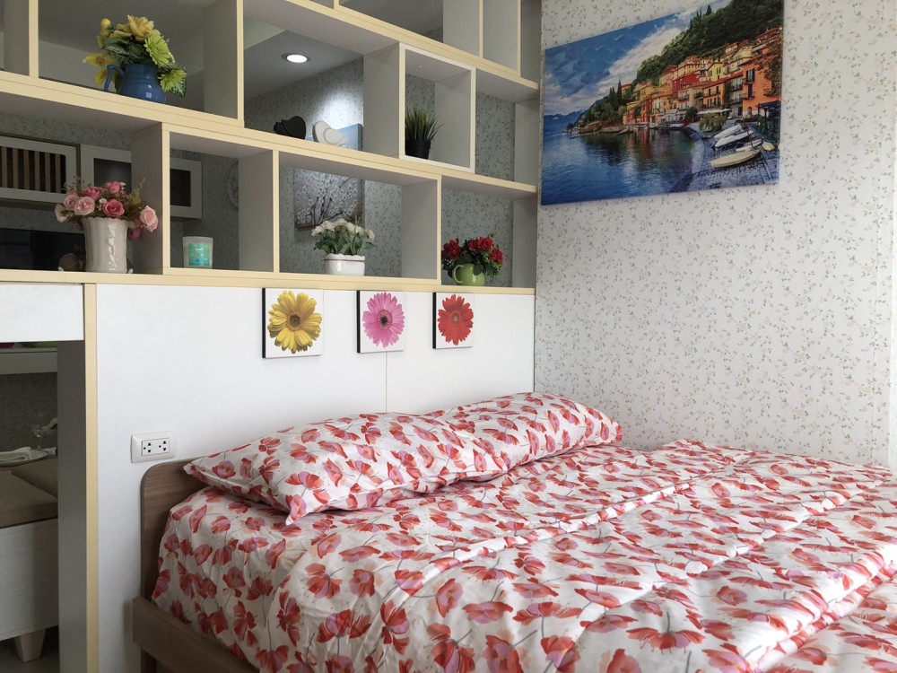 Condo for rent, The Log 3, Sukhumvit 101/1, ready to move in, convenient to travel, hurry up to book before it falls out!!