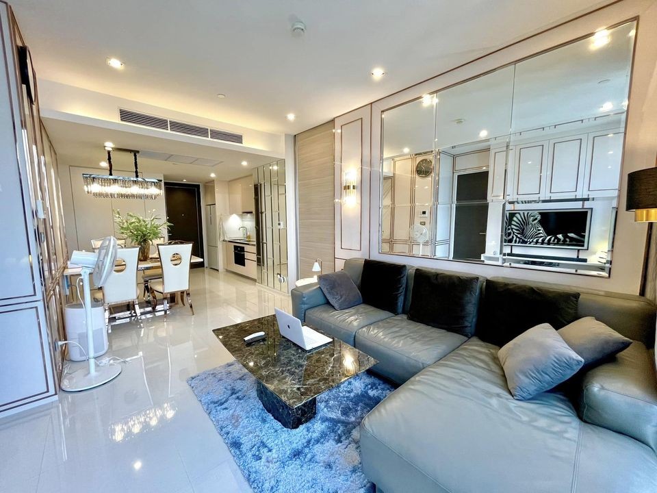 Condo for rent, The Bangkok Sathorn, high floor, beautiful room, east facing, fully furnished, luxurious decoration, well designed.