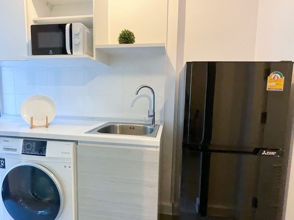 Condo for rent, Metro Sky Prachachuen, beautiful room, fully furnished, complete electrical appliances, hurry to book