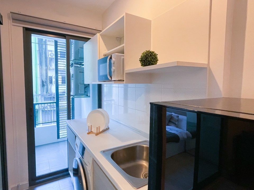 Condo for rent, Metro Sky Prachachuen, beautiful room, fully furnished, complete electrical appliances, hurry to book
