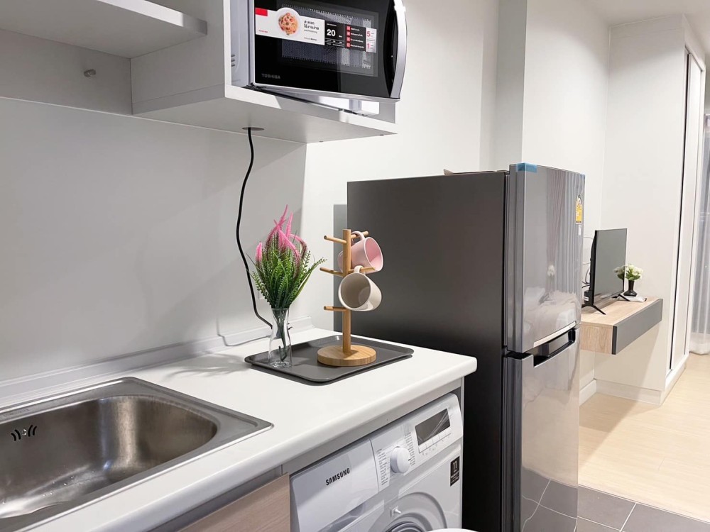 Condo for rent, Metro Sky Wutthakat, beautiful city view, very good weather, good feng shui, new room