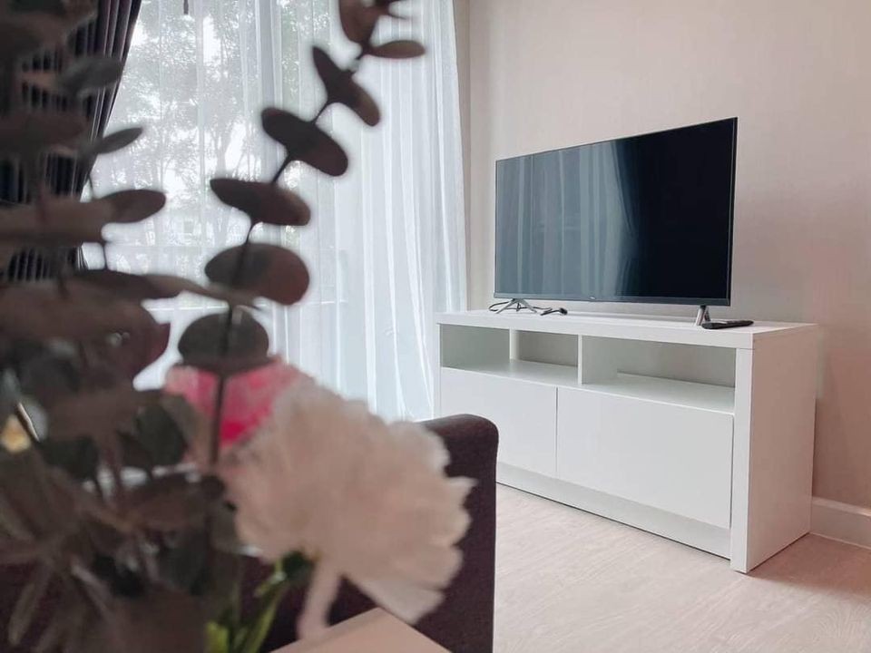 Condo for rent, Metro Luxe Ratchada, 1 bedroom, 1 bathroom, complete with electrical appliances, can drag luggage in