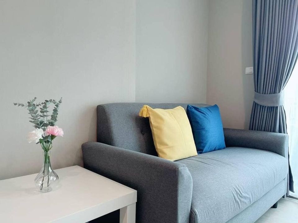 Condo for rent, Metro Luxe Ratchada, 1 bedroom, 1 bathroom, complete with electrical appliances, can drag luggage in