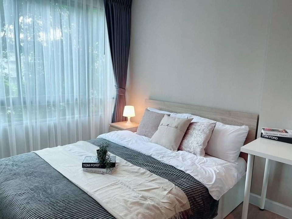 Condo for rent, Metro Luxe Ratchada, 1 bedroom, 1 bathroom, complete with electrical appliances, can drag luggage in