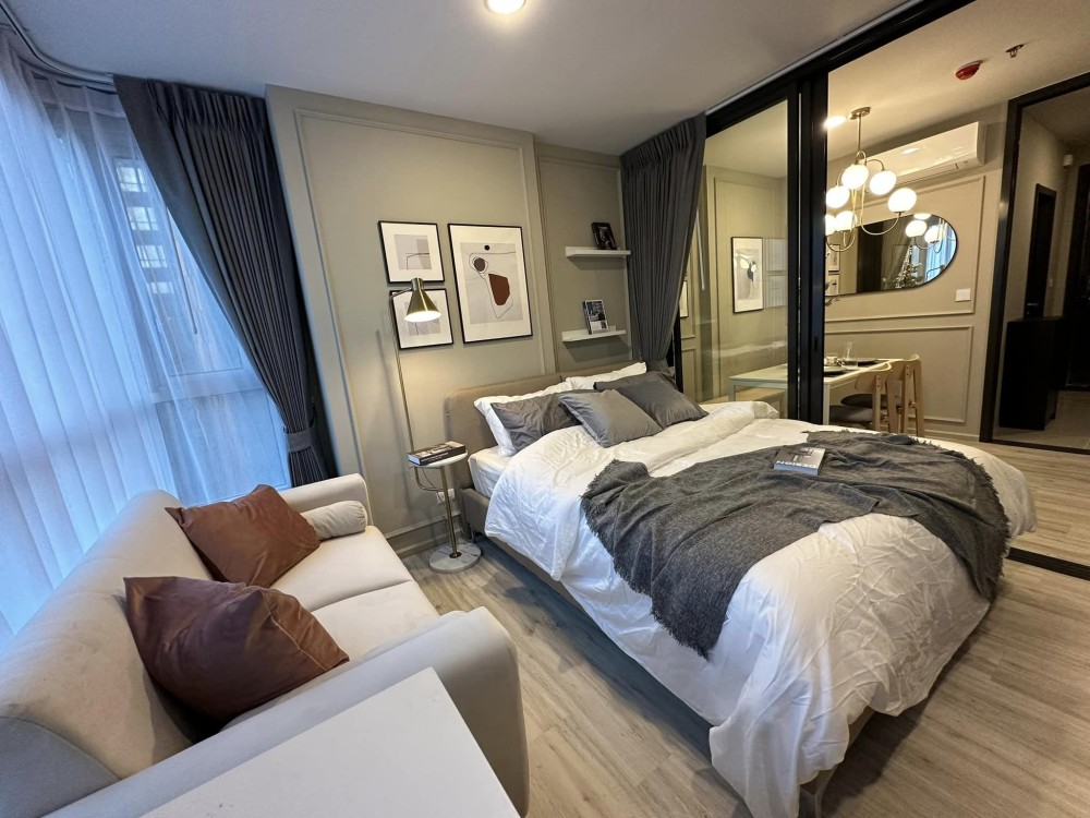 Condo for rent, XT Huai Khwang, garden view room, beautifully decorated, very inviting, book now before you miss it.